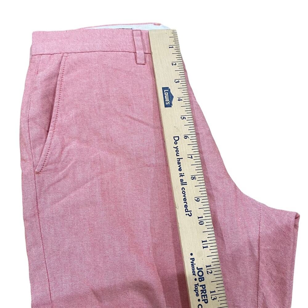 J.Crew Slim Bedford Pants Men’s 32x30 Salmon Pink Chino Preppy Golf old money - Picture 5 of 10